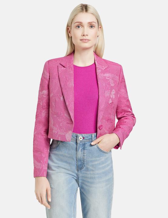 Produktbild Taifun Boleroblazer aus Jacquard-Qualität Blazer Langarm gefüttert (46)