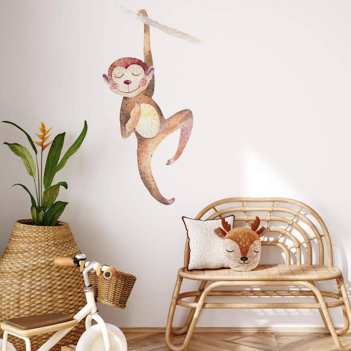 Actual product image Trenddeko Hanging monkey (51 x 100 cm)
