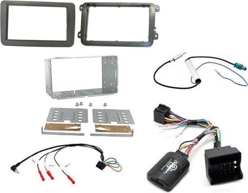 Produktbild Radioeinbauset CTKVW01 für VW Golf, Passat, Polo, Touran (2 DIN)