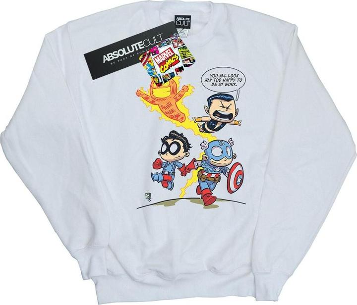 Immagine prodotto Avengers Invaders Cartoon Felpa Uomo (L)