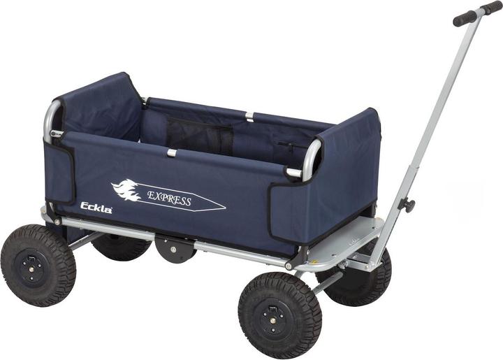 Eckla Express Faltbollerwagen silber/blau