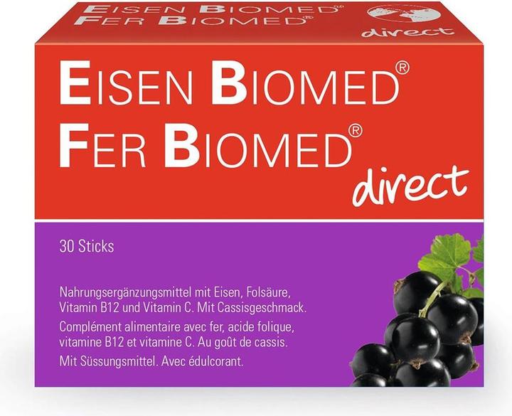 Actual product image Biomed Iron Direct (30 Piece, Granulate, 83 g)