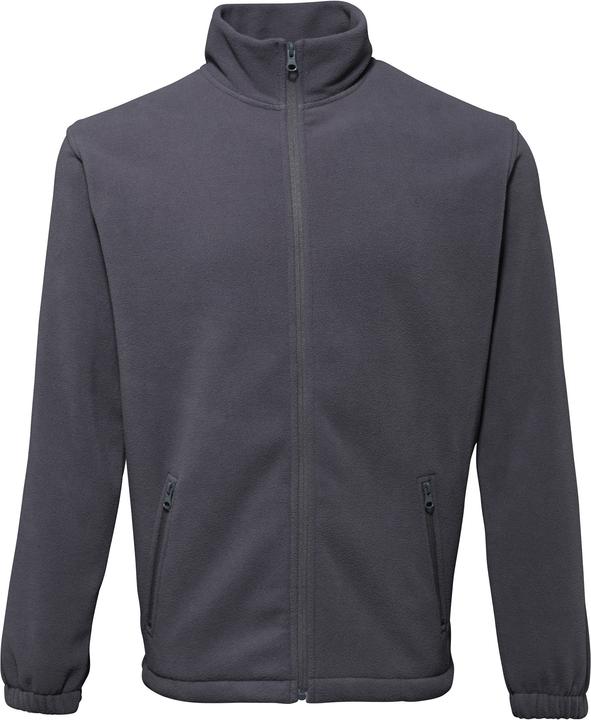 2786 FleeceJacke mit durchgehendem Reissverschluss