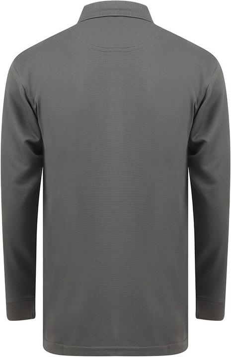 Actual product image Henbury Coolplus polo shirt long sleeve (XS)