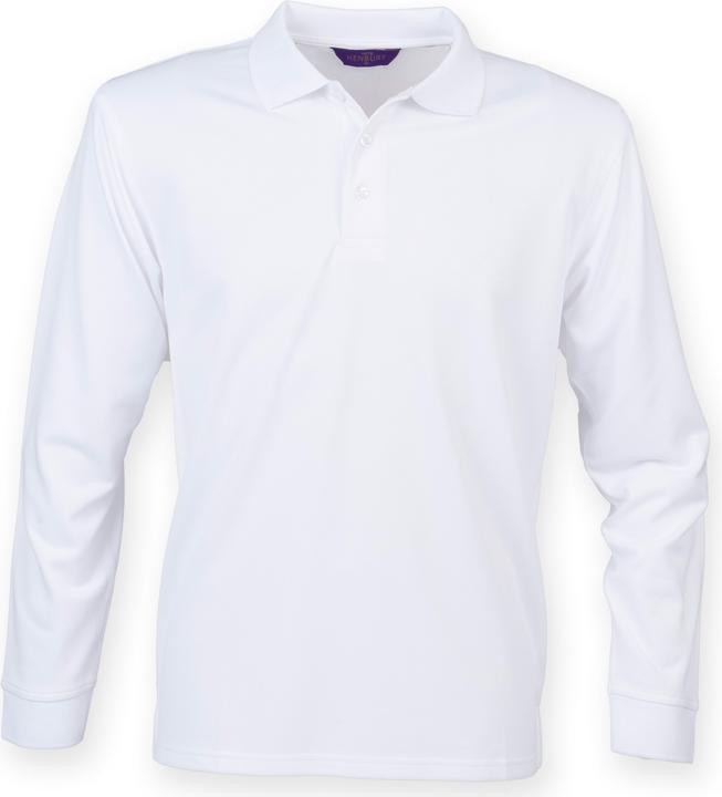 Actual product image Henbury Coolplus polo shirt long sleeve (XXS)