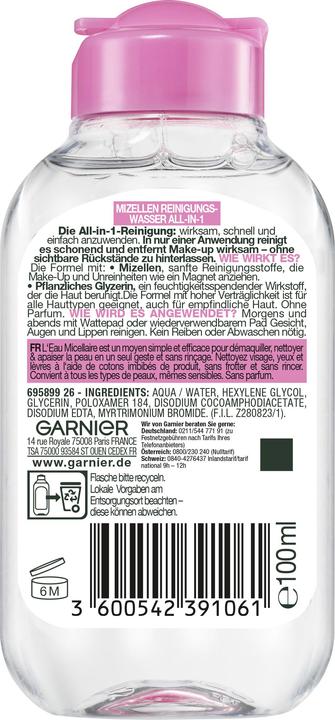 Immagine prodotto Garnier Acqua micellare detergente (Acqua micellare, 100 ml)