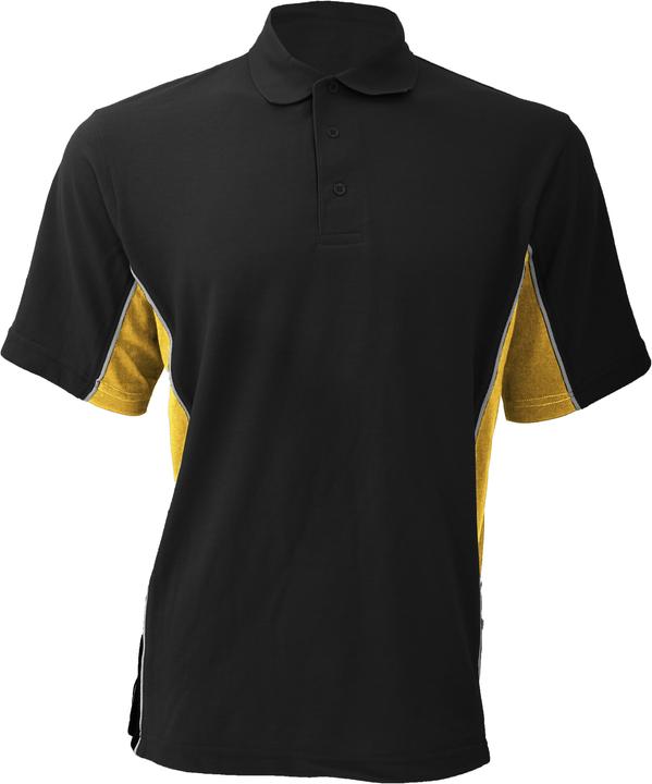 Sun yellow, White, Black