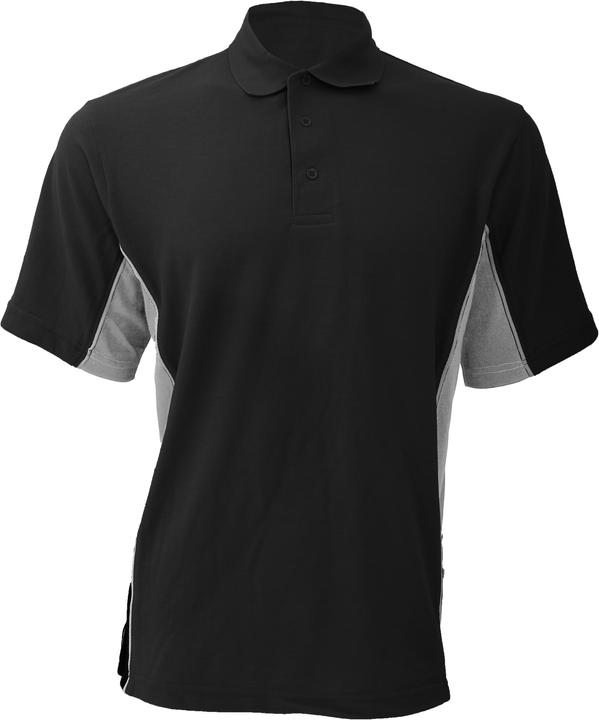 Produktbild Gamegear Track Piqué PoloShirt Kurzarm Einsätze in Kontrastfarbe (XS)