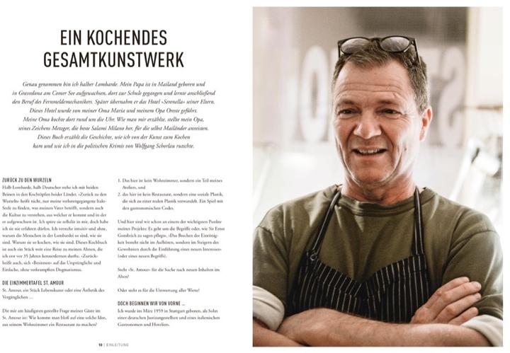 Immagine prodotto Kochbuch: Mario Ohno - Die Einzimmertafel St. Amour. Die besten 70 italienischen Rezepte des (Tedesco, Marion Tschelebiew, Alex e Angkana Neumayer, Mario Ohno, 2020)