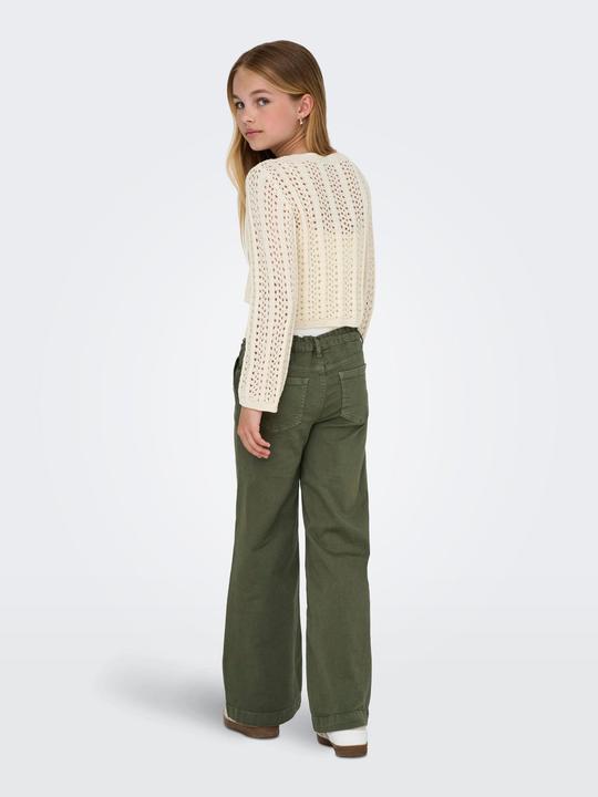 Actual product image Only Kogmarina Life Ls Crop V-Neck Knt Noos (146)