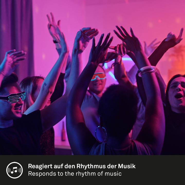 Produktbild Briloner Magic RGB-LED Flexband, 3m, inkl. Musiksensor (300 cm, Indoor)