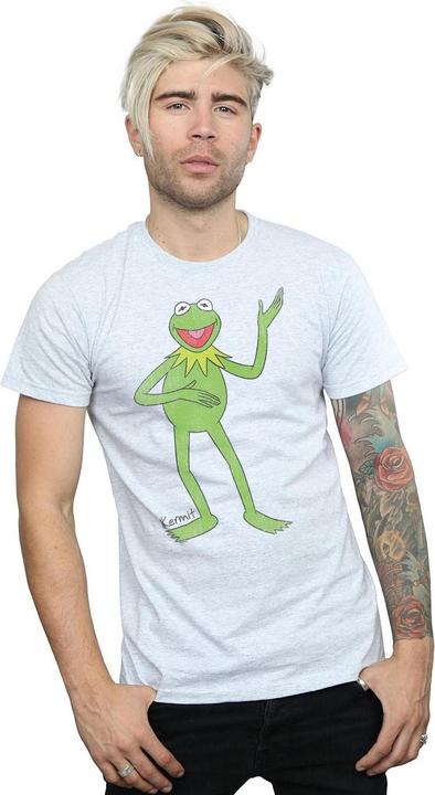 Actual product image Gildan Mens Classic Kermit Heather T-Shirt (M)