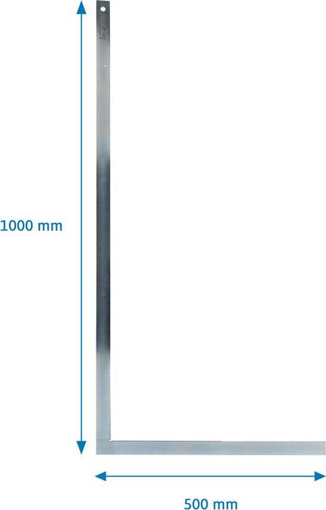 Actual product image Dönges Fitter angle without stop, 1000 x 500 mm