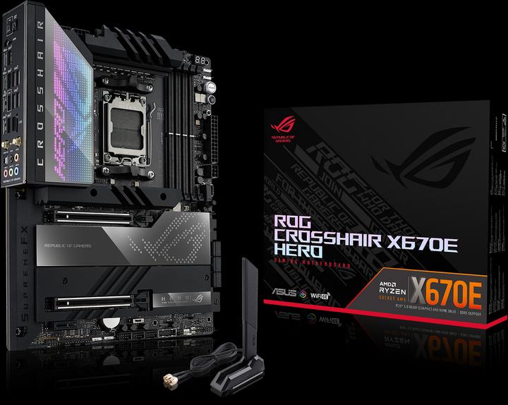 Immagine prodotto ASUS ROG Crosshair X670E Hero (AM5, AMD X670E, ATX)