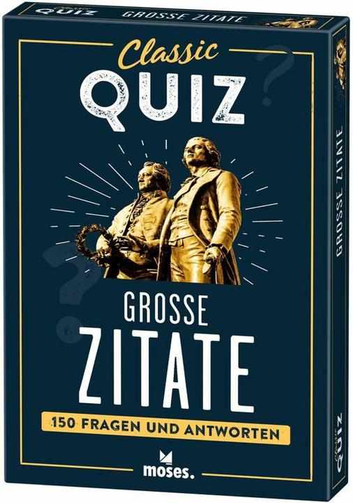 Produktbild Classic Quiz Grosse Zitate (Deutsch)