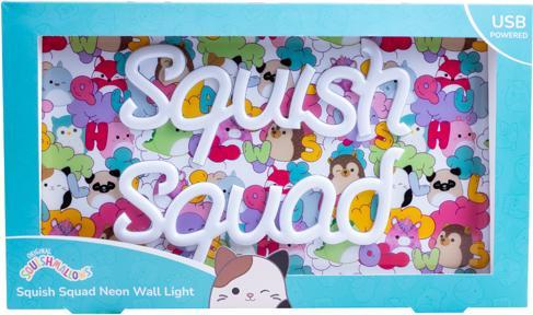Immagine prodotto Squishmallows Squish Squad Neon Wall Light - Neon Pink