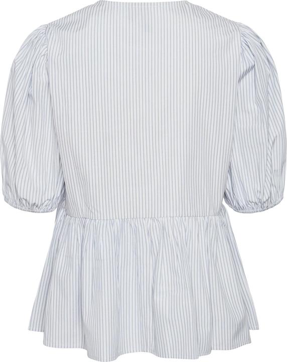 Actual product image Pieces PCHOLLY band top with puff sleeves (S)