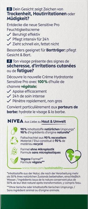 Immagine prodotto NIVEA Sensitive Pro (75 ml, Crema da giorno, SPF 15)