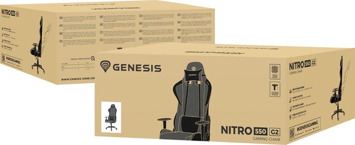 Immagine prodotto Genesis Fotel Nitro 550 G2 Szary (NFG-2112)