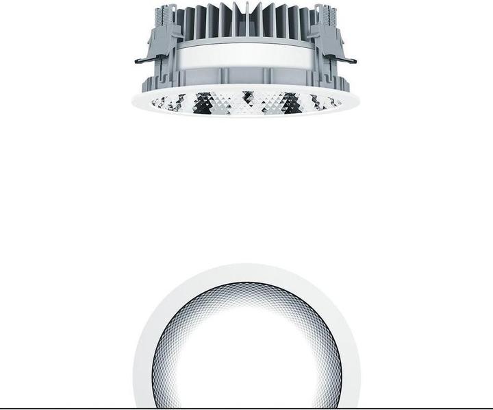 Produktbild Zumtobel Group LED-Deckeneinbauleuchte Panos EVO #60815858 R200L 840 230V FALWH Panos Infinity, evol (1880 lm)