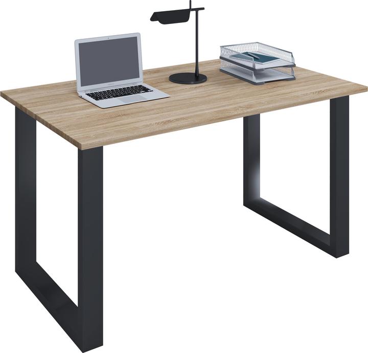 Image du produit VCM Premium Büromöbel Bureau Lona U noir (80 x 80 x 76 cm)