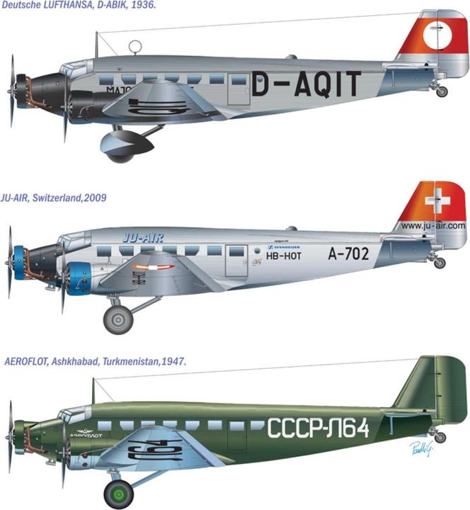 Produktbild Italeri JUNKERS JU-52 3/m "TANTE JU" LH