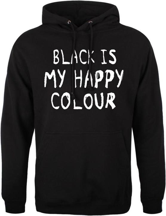 Grindstore Black Is My Happy Colour Kapuzenpullover