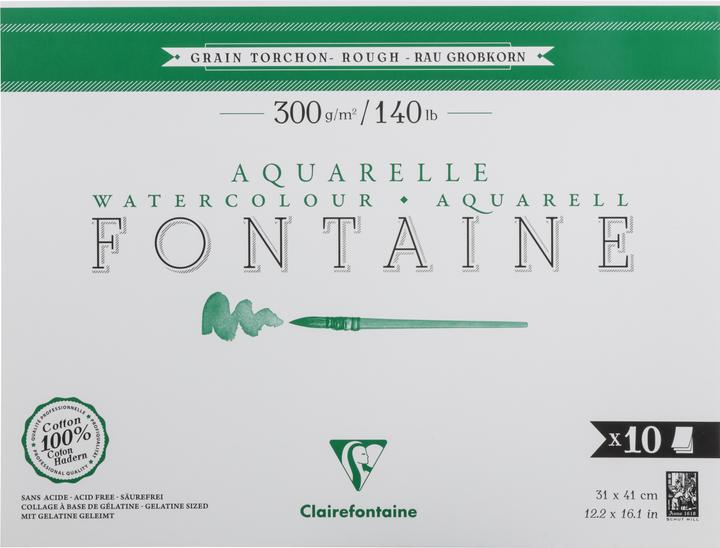 Produktbild Clairefontaine Block Fontaine GF (300 g/m², 90 x)