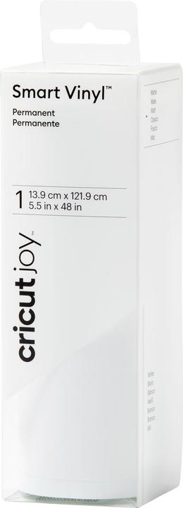 Cricut Smart Vinyl Permanent Joy 14x122cm 1 sheet Mat White (P)