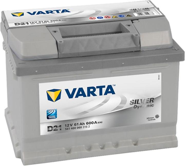 Immagine prodotto Varta Argento dinamico D21 (12 V, 61 Ah, 600 A)