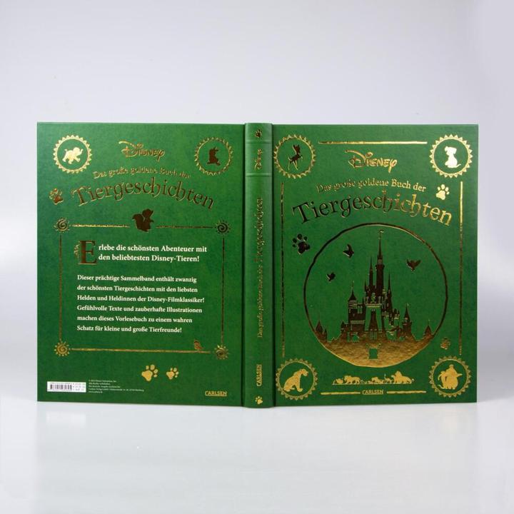 Actual product image Disney: Das grosse goldene Buch der Tiergeschichten (German, Walt Disney, 2022)