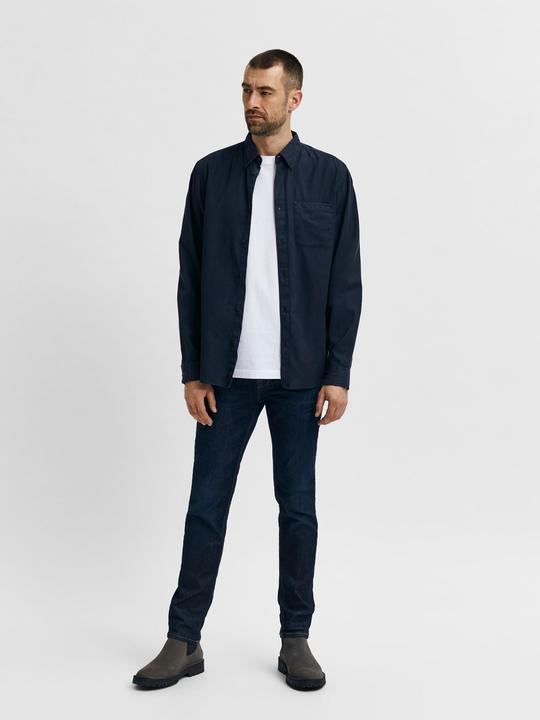 Produktbild Selected Homme 6291 – Superstretch Dunkelblau Slim Fit Jeans (W33/L30)