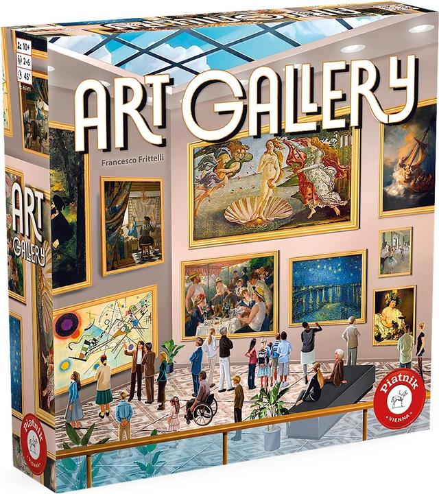 Actual product image Piatnik Art Gallery f (German, French, Slovak, Czech)