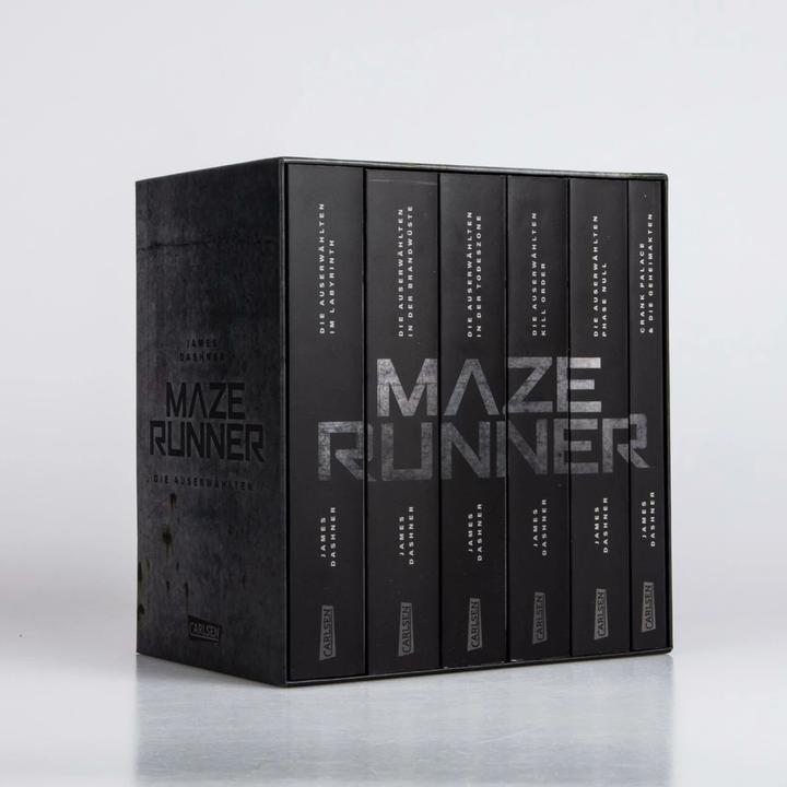 Produktbild Maze-Runner-Schuber (6 Bände im Taschenbuch-Schuber inklusive Bonusband mit »Crank Palace« und »Die (Katharina Hinderer, James Dashner, Ilse Rothfuss, Anke Caroline Burger, Deutsch)