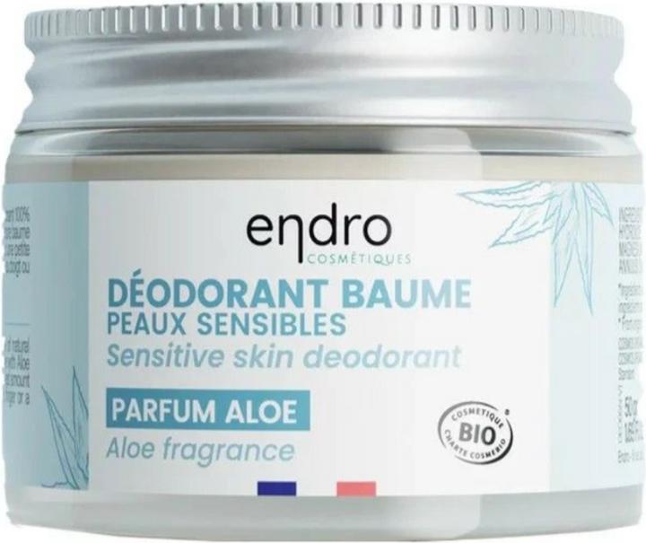 Nährwerte und Zutaten Endro Cosmétiques Deodorant natürlich sensible Haut inklusive Spachtel 50 ml (Crème, 50 ml)