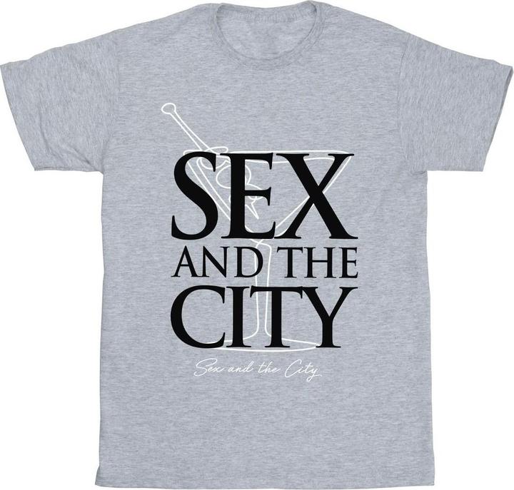 Immagine prodotto Sex and the City Martini Logo Maglietta Uomo (M)