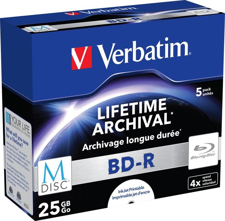 Produktbild Verbatim Bd-R (5 x)
