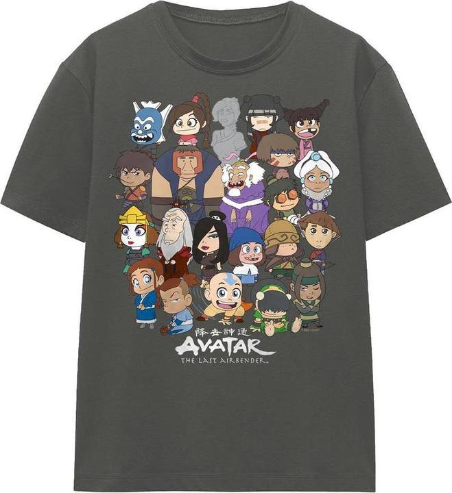 Actual product image Avatar: The Last Airbender Unisex Adult Chibi Group T-Shirt (XXL)