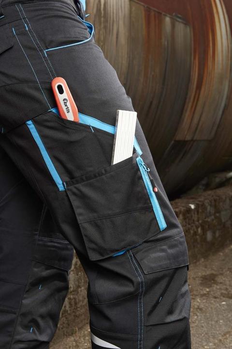 Actual product image Magni FORTIS men's waistband trousers/work trousers 24 blue/black size 30 (30)
