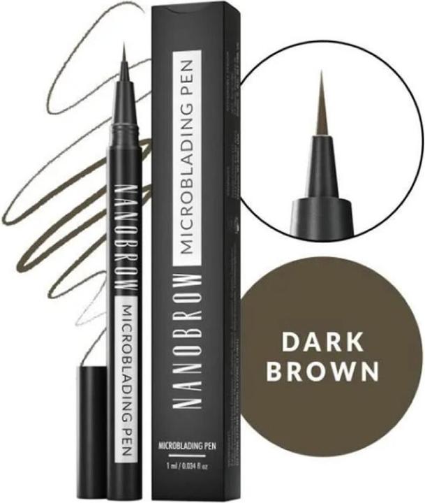 Produktbild Nanobrow - Microblading Pen Dark Brown (10 Dark Brown)