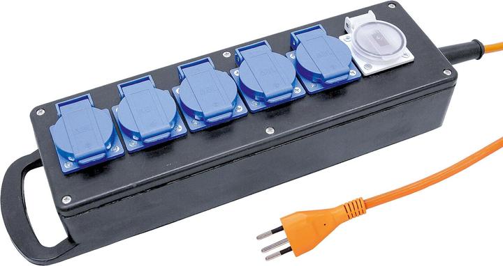 Actual product image Steffen Industrial power strip (5 x, Type 13)