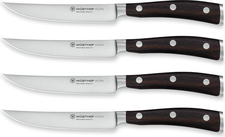 Actual product image Wüsthof Ikon Steak Knife Set (4 Piece, Knife)