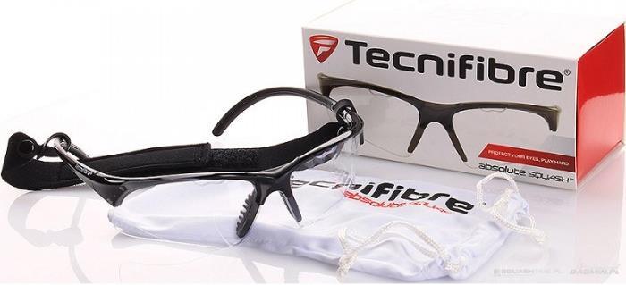 Produktbild Tecnifibre Squashbrille (Orange, Black, Black, Orange)