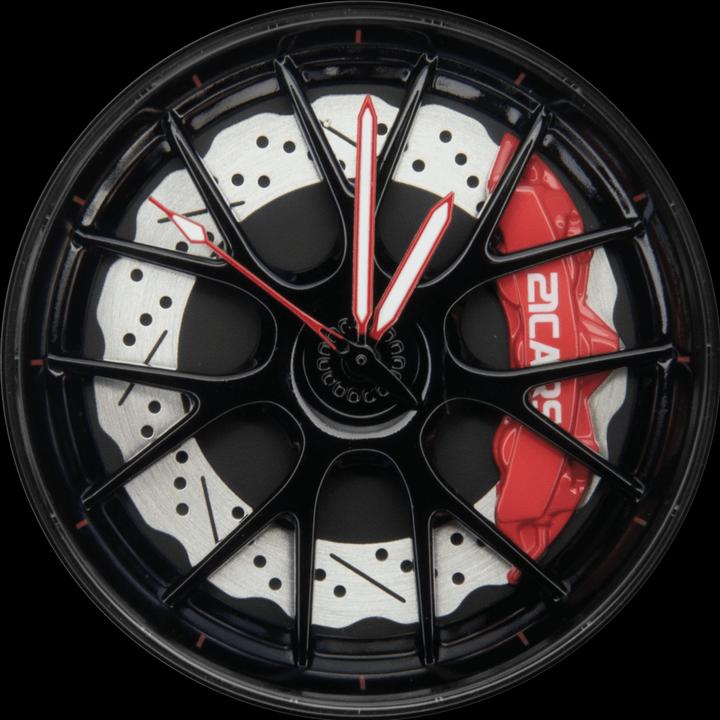 Produktbild 21cars Trackmaster GT3 - Rot - Schwarz I Non-Spin (43 mm)