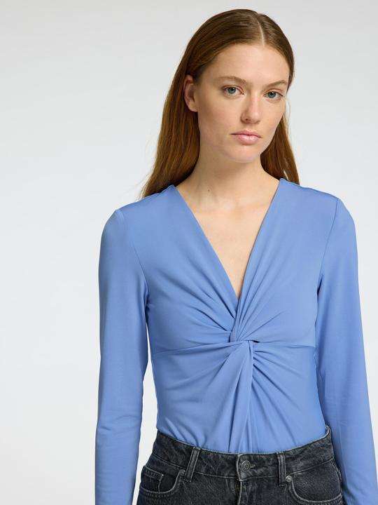 Actual product image Selected Femme Knoten-Effekt Langärmeliger Body (L)