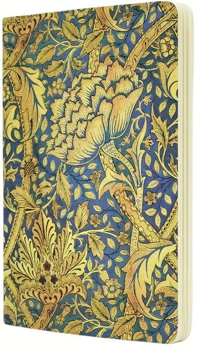 Image du produit Paperblanks Cahier de notes Morris Windstoss A5, vierge, multicolore (A5, Blanc, Couverture souple)
