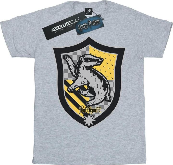 Image du produit - T-shirt HUFFLEPUFF CREST FLAT - Fille (128)