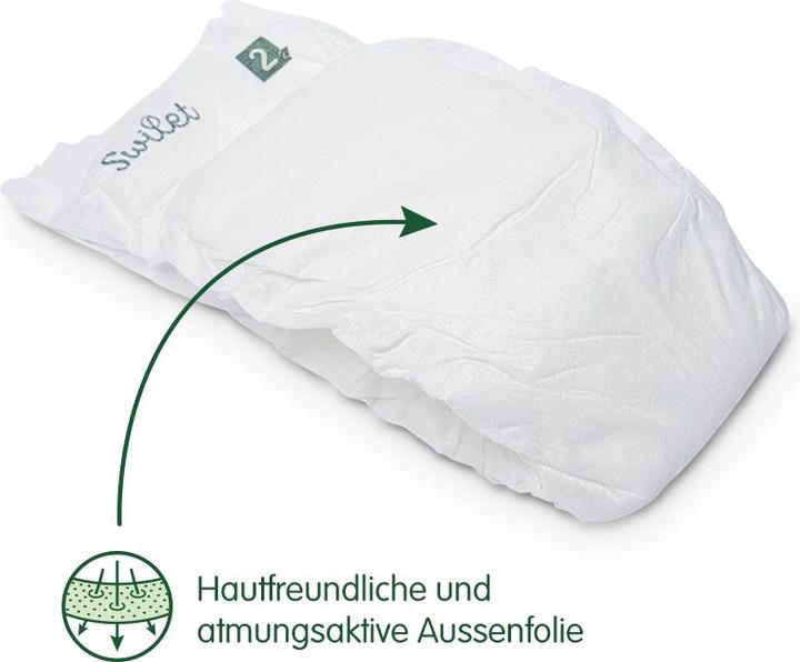 Image du produit Swilet La couche bio (Taille 2, Pack mensuel, 252 pièce(s))