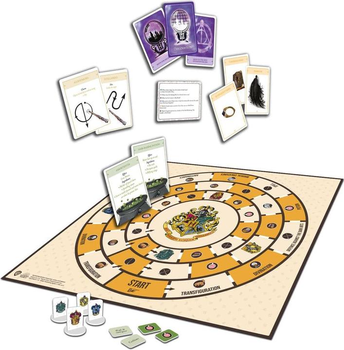 Actual product image Topi games Harry Potter board game Wizards Challenge *English version* (English)