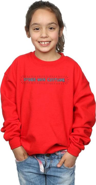 Produktbild SpiderMan Costume Sweatshirt Mädchen (140, 146)